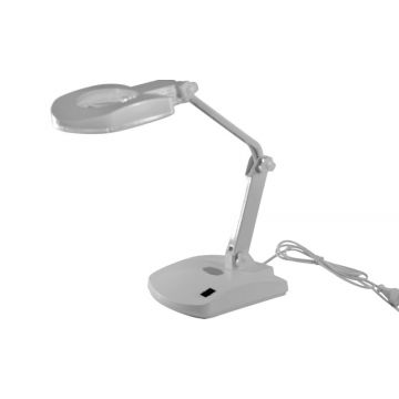 Lampe-loupe 2x / 8x (bras articulé réglable)