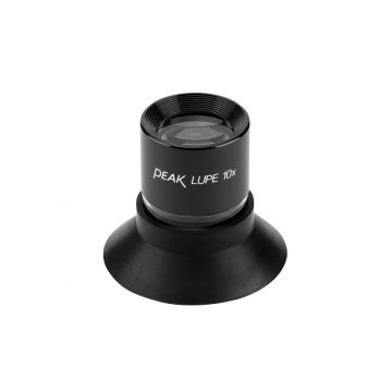 Peak #1993 - Loupe Aplanatique avec Pied-Ventouse - 10x 28mm