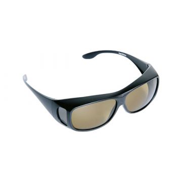 Lunettes de soleil portées au-dessus des lunettes de vue SCHWEIZER IV PROSHIELD + teinte grise