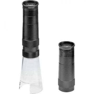 Monoculaire Specwell 10x20, avec lentille d’approche (microscope) : 30x ou 45x
