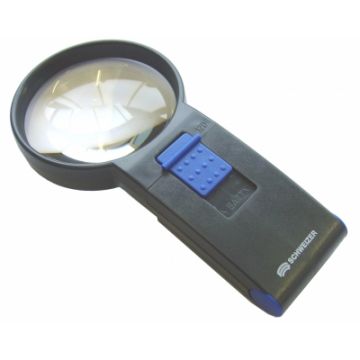 Loupe de main de Schweizer avec DEL